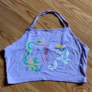 small shein crop top